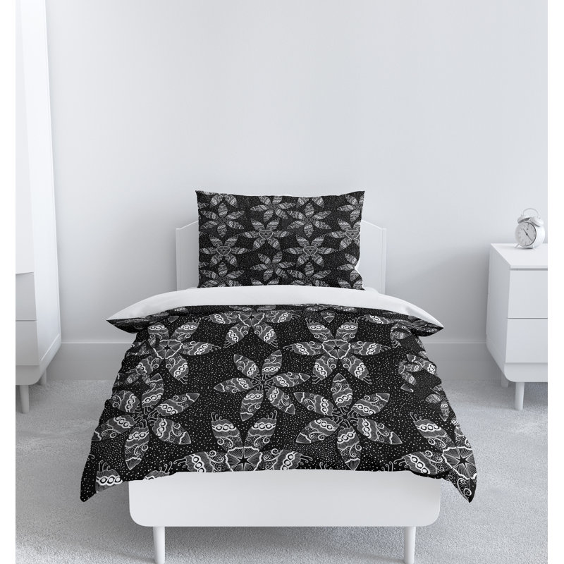 Abstract Duvet Cover, King Duvet Cover + 2 King Shams
