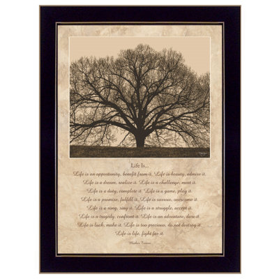 Trendy Décor 4U Framed Wall Art, Modern Home Decor Framed Print for Living Room, Bedroom & Farmhouse Wall Decoration by John Jones