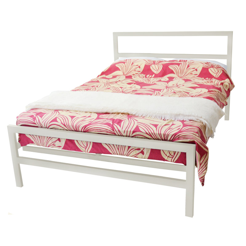 Bed Frame, Grey, Small Double (4')