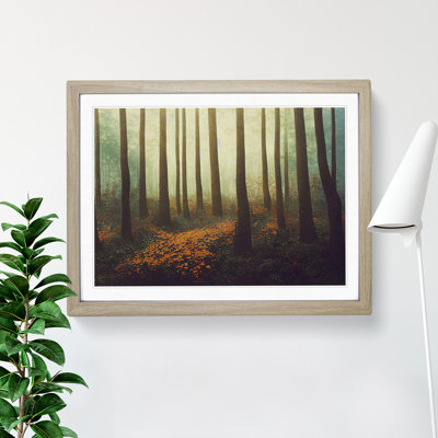 Joyful Forest - Single Picture Frame Print