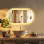 Miroir de salle de bain sans cadre Jaharie-41909306
