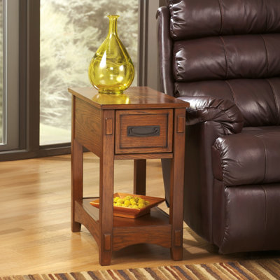 Table de bout avec rangement Hancock