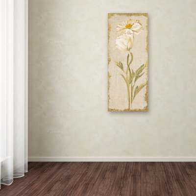«Cosmo Panel on White Vintage v2» par Cheri Blum, reproduction sur toile tendue