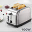 SQ Professional Gems 2 slice Toaster with Removable Crumb Tray-1790318585