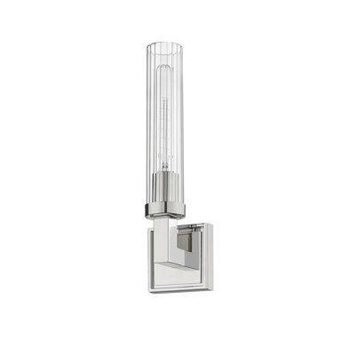 Lorryann Steel Candle Wall Light