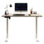 Bureau pour travailler debout en chêne 48 "24", réglable en hauteur avec fonction de collision et de charge rapide