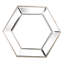 Miroir Hexagon