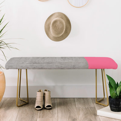 Banc en faux cuir emanuela carratoni