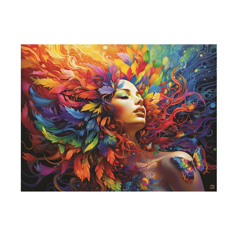Art sur toile, Michael David Ward, H 14 po x l 19 po