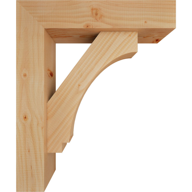 Support de bloc impérial avec entretoise décalée, 24 x 20, Sapin Douglas de l 5 1/2 po (lisse)