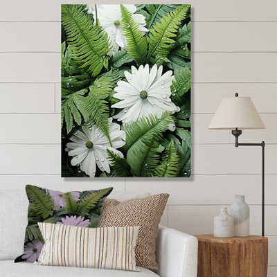 " Green Ferns Beauty Unfolding I "