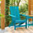 Meridian All-Weather Modern HDPE Adirondack Chair