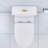 Elongated Toilet With High-Performance Flush And Soft-Close Feature White Powerful Dual Skirted Appearance-127384526