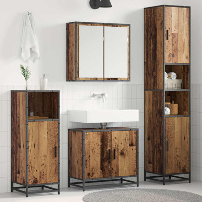 Vanity & Mirror Set