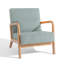 Chaise d'appoint rembourrée en velours côtelé bleu clair Jyrin-1880213903-1880213896-2122893214
