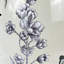 Tabouret en céramique fleur et oiseau-1971326767