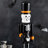 18"H Halloween Wood Skeleton w/Ornament Nutcracker