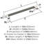 Esquire 12" Centre to Centre Appliance Pull-92144697