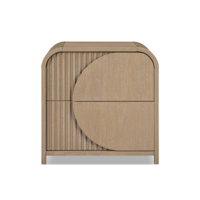 Makel 2-Drawer Nightstand