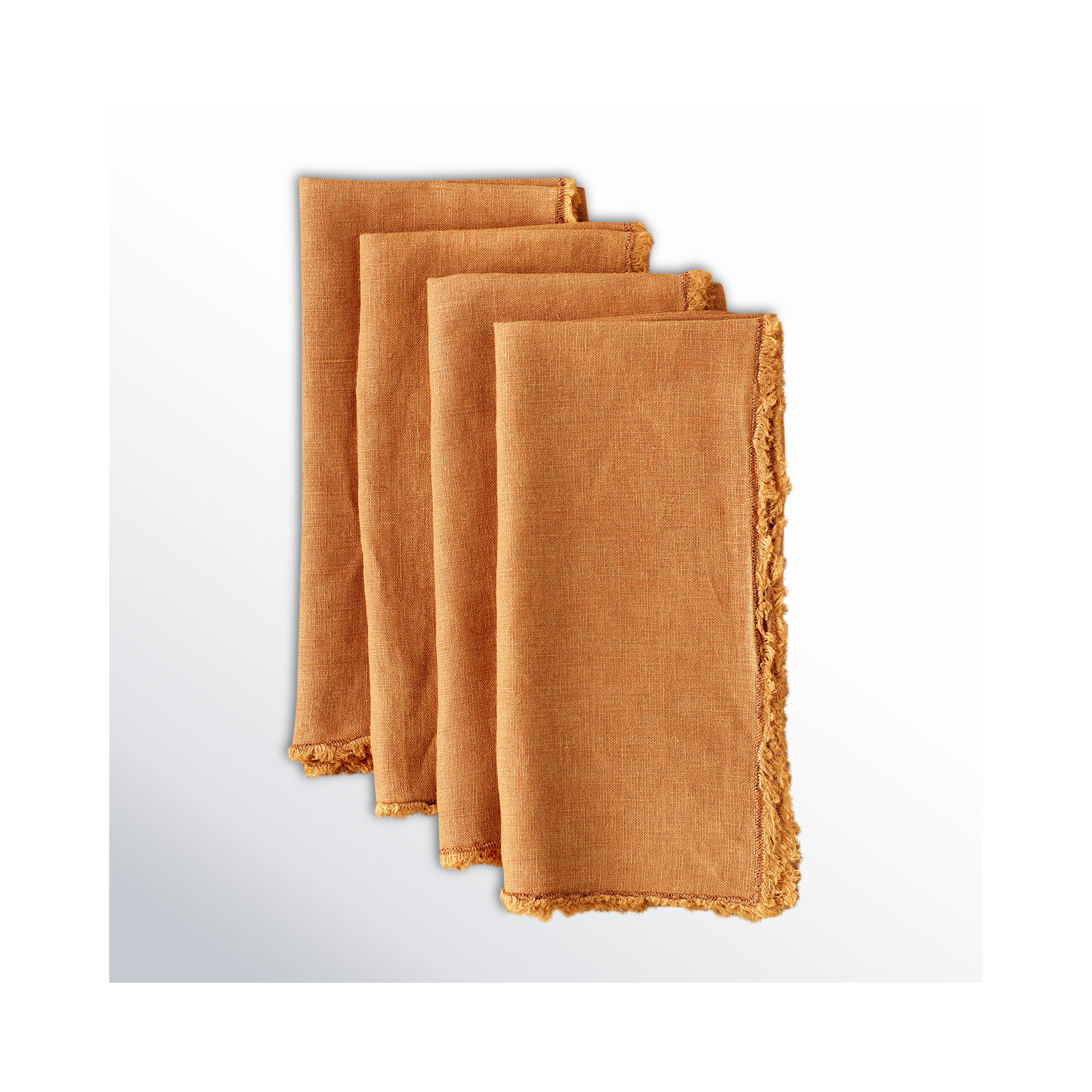 Zadia Linen Napkin, Terracotta