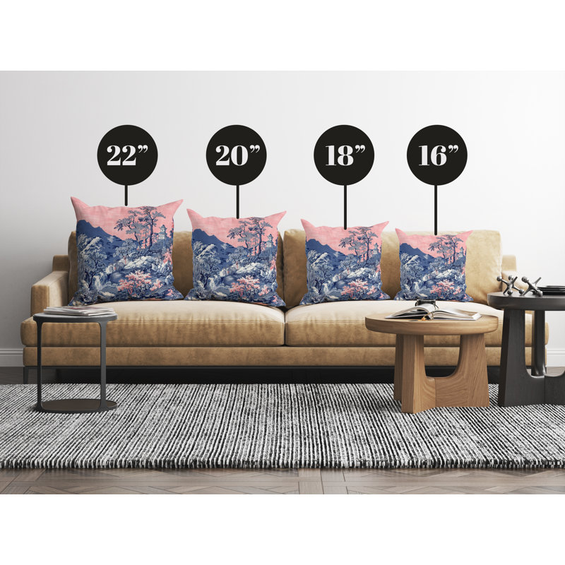 Housse de coussin Surat Thani, H 22 po x l 22 po