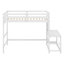Lit mezzanine simple avec plate-forme échelle-1848665565