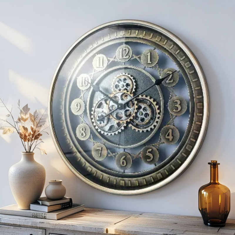Metal Wall Clock
