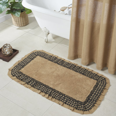 Dasha 100% Cotton Non-Slip Bath Mat