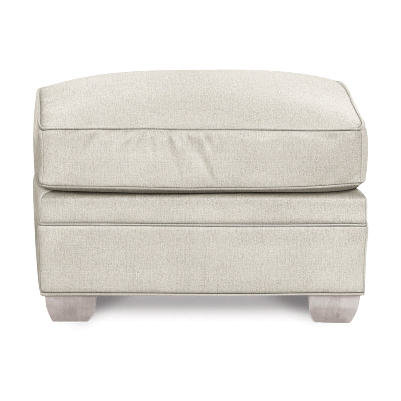 Repose-pieds Hillcrest, Chenille Nompton Snow Crypton®, Gris tourterelle