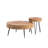 Ensemble de tables basses 2 pièces Ciriclio