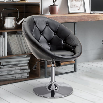 Upholstered Swivel Accent Chair