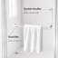 Porte de douche pivotante avec verre trempé de 6 mm (1/4 po) LEROKA-123017893-130896991