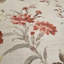 Agathius Floral Disstessed Pattern Beige Cream Red Peony Roses Flowers Wallpaper