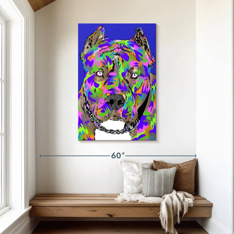 Brampt Pitbull 2022, 45" H x 30" W
