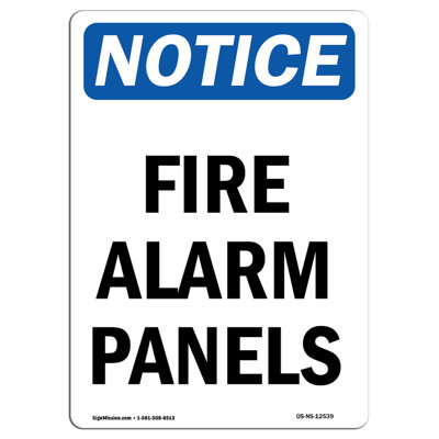 Fire Alarm Panels Sign