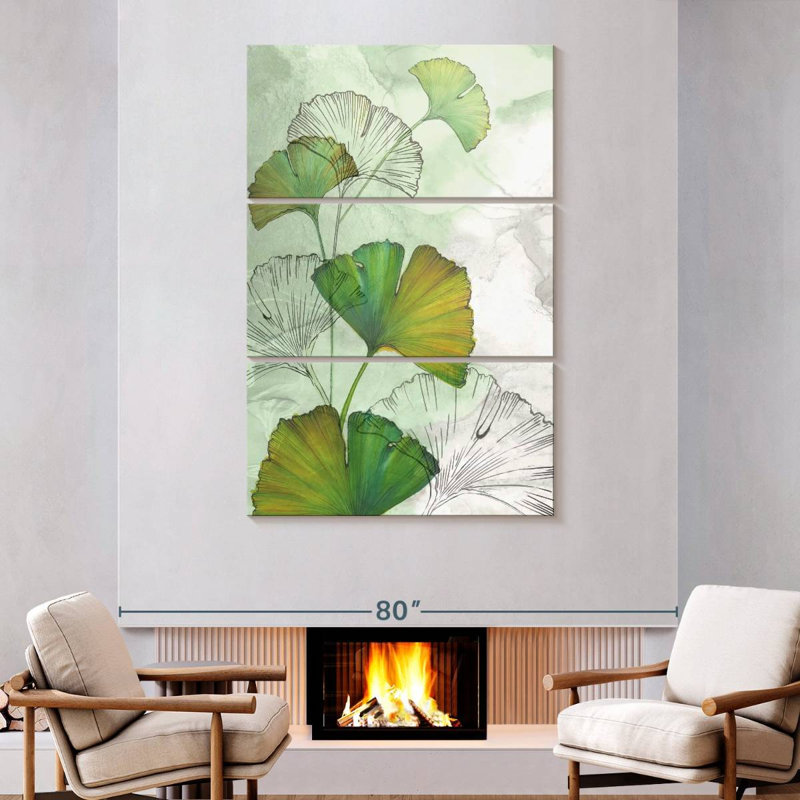 Harnek Ginkgo, 74" H x 48" W