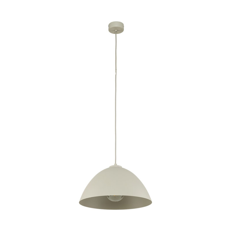 Mattheiss 1 - Light Dome Pendant, 166cm H x 34cm W x 34cm D, Beige