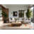 Soft Plush Fannin Easter Modern & Contemporary Abstract Area Rug in Beige – Rose Binding-1201103921