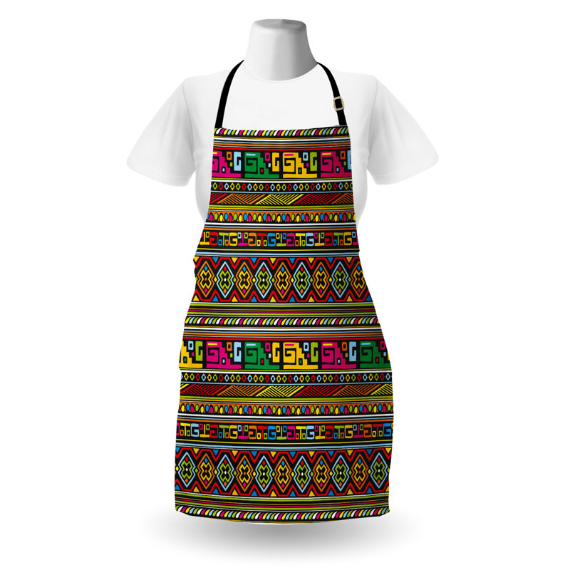 Geometric Bib Apron