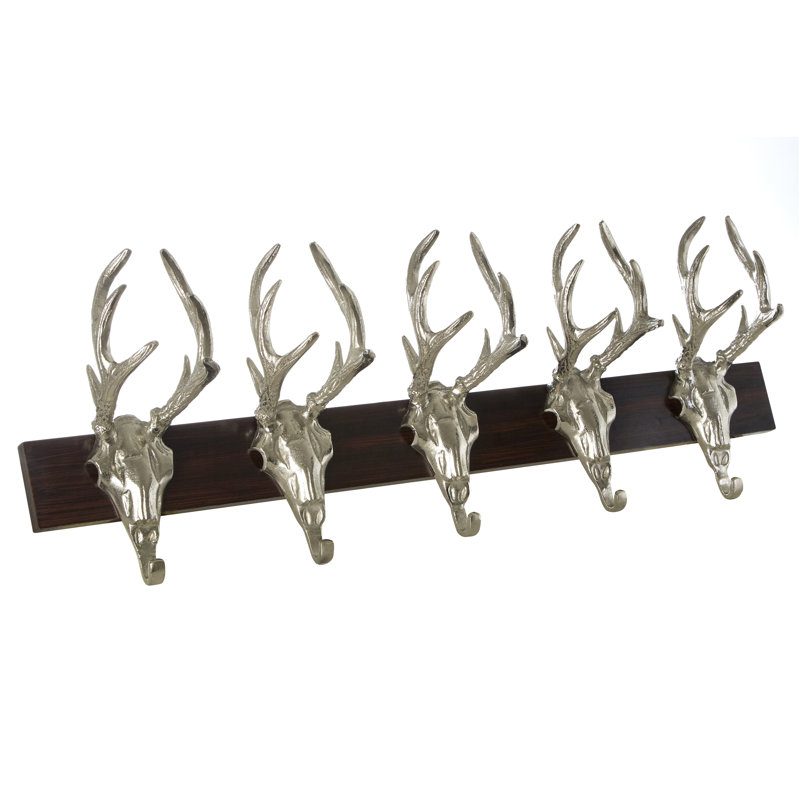 Roxana Wall 5 - Hook Wall Mounted Coat Rack
