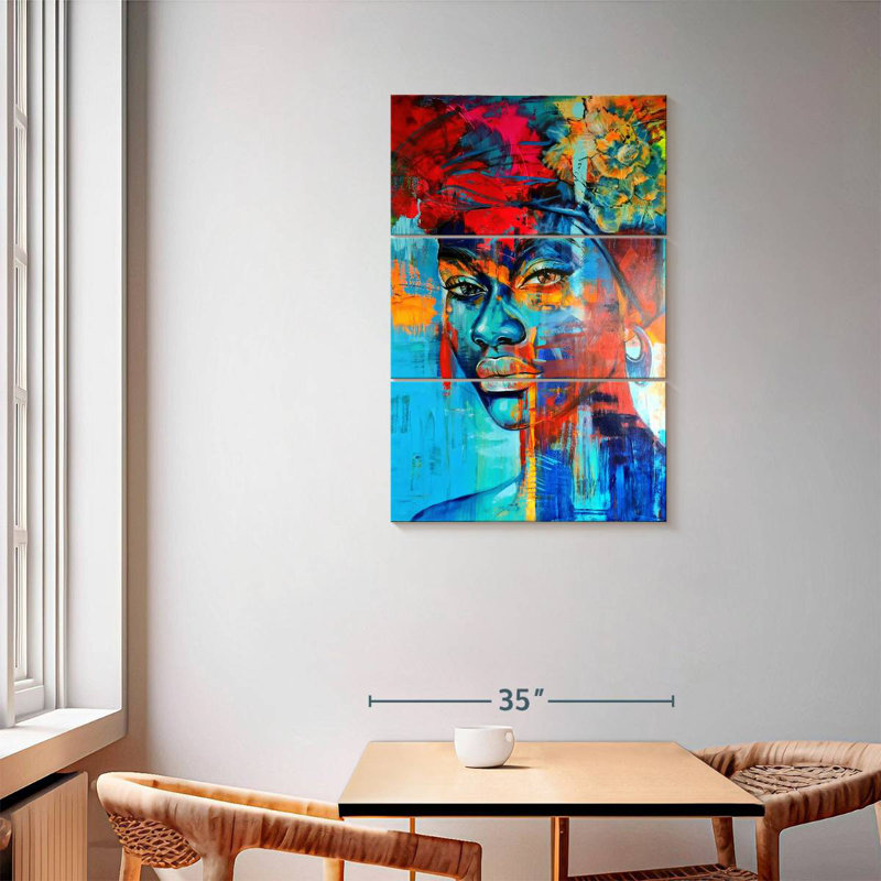 Leisha Ubuningi, 57" H x 36" W