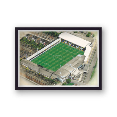 Luton Town Fc - Kenilworth Road - Football Stadium - Vintage - Single Picture Frame Print