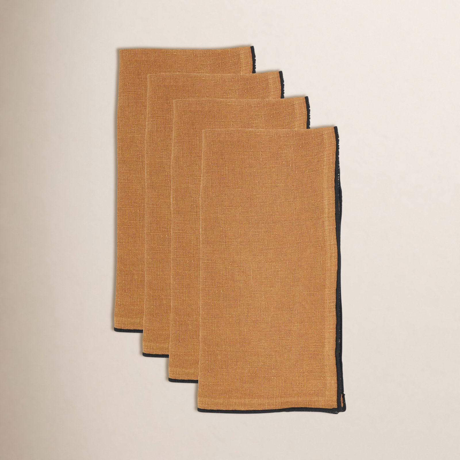 Dartmouth Reversible Linen Napkin, Terracotta