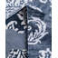 Tapis moderne fait à la main de conception unique - bleu, 8 pi 10 po x 12 pi 1 po