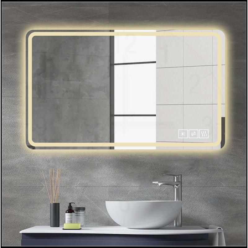 Miroir de salle de bain 40 * 24 "à DEL avec miroirs de salle de bain