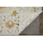 Karina Hand Knotted Wool Floral Area Rug in Gray/Light Blue/Ivory-1420099114