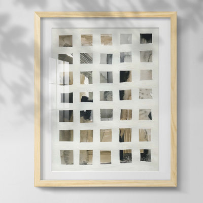 Grid of Grit I - Single Picture Frame Print