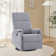 Mordern Design Swivel Rocker Recliner With Super Soft Padding Seat