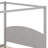 Canopy Platform Bed With Headboard-1822686912