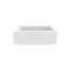 Baignoire de coin droite en acrylique Nevia 6032 IFS AFR-121682974